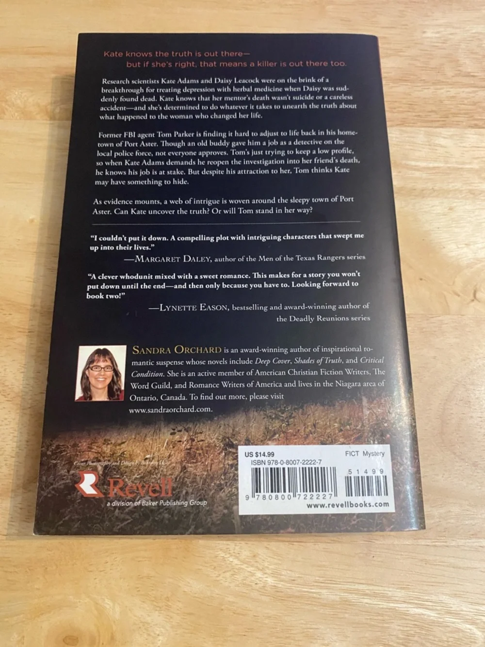 Deadly Devotion by Sandra Orchard Paperback Book